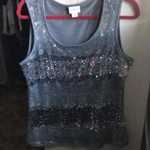Jaclyn Smith Sparkly Tank